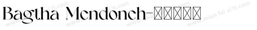 Bagtha Mendoneh字体转换